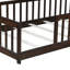 Lit simple en bois d'hévéa-1369602216