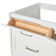 Ariel Monroe 60 Inch Double Rectangular Sink Bathroom Vanity With Carrara White Quartz Countertop