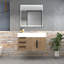Finition du meuble-lavabo mural simple 36 po Jessica: noir lustré-72495666