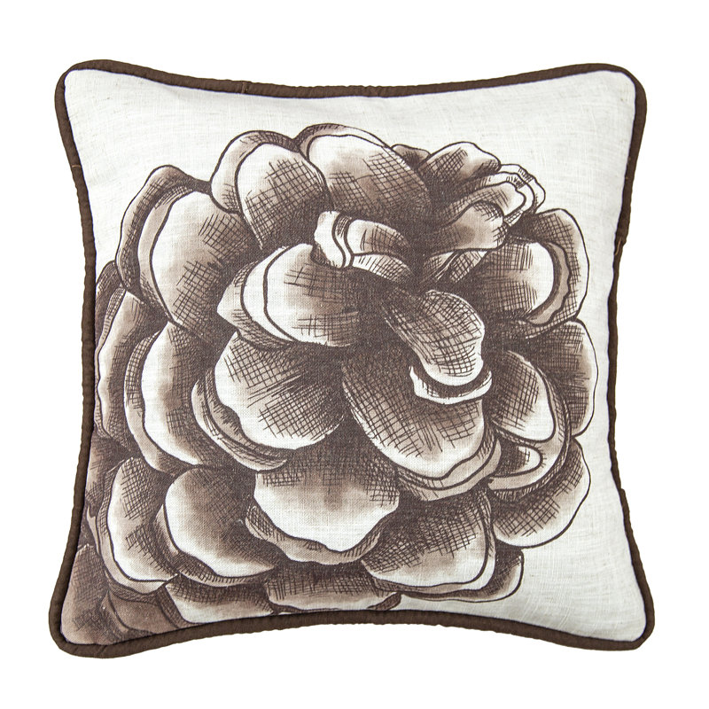  Square Cotton Pillow Cover & Insert