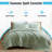 HLC.ME Logan - 3 Piece Quilt Set, Lightweight Bedspread Coverlet Set-101332145-101332149