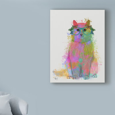 « arc ciel cat 3 full », reproduction d’impression sur toile tendue
