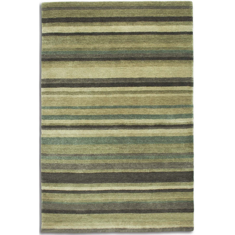 Regatta Striped Wool Area Rug, Rectangle 120 x 180cm