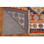 Tapis géométrique Kazak noué à la main