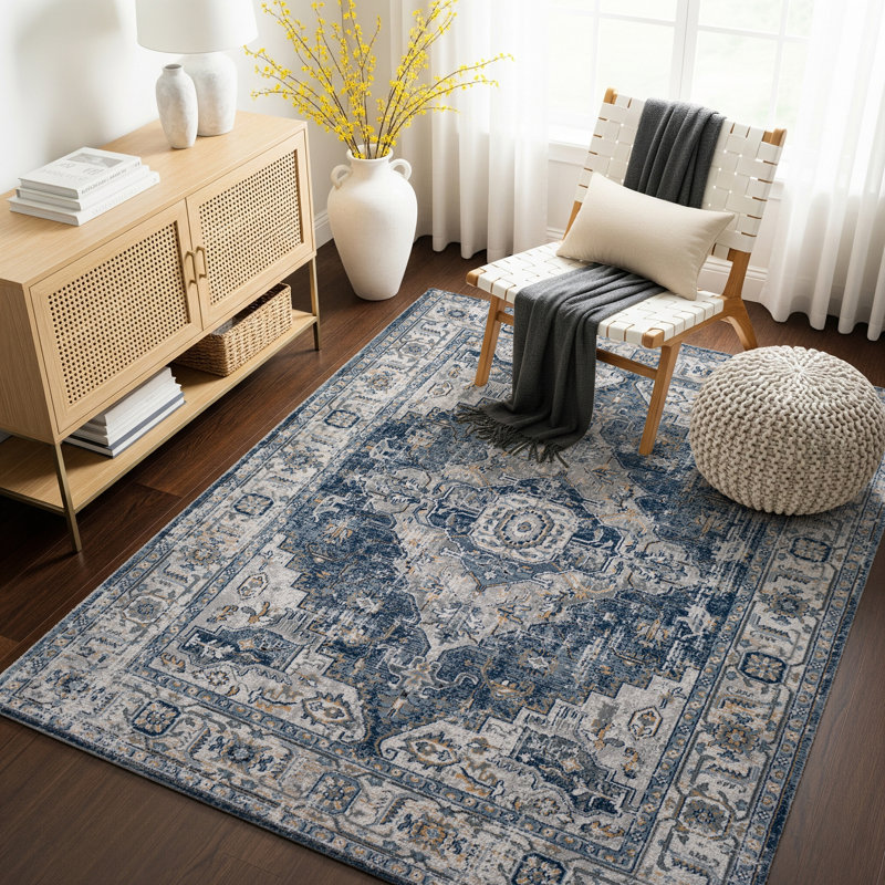 Oriental Area Rug, Rectangle 200 x 275 cm