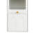 White Sideboard Storage Cabinet – Stylish & Multi-Functional With Glass Doors
