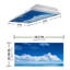 Couvre-lampes fluorescents Cloud Classroom pour plafonniers - pour luminaire 2 x 4 - par Octo Lights