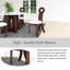 Ensemble de 2 chaises de salle à manger, Key-Design Home Chairs