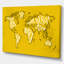 Carte du monde-impression d’art graphique-53768007-53768011