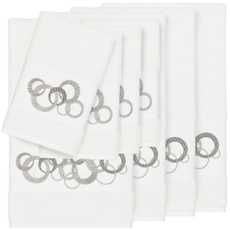 Annabelle Turkish Cotton Midweight Mulit-Size Set, White