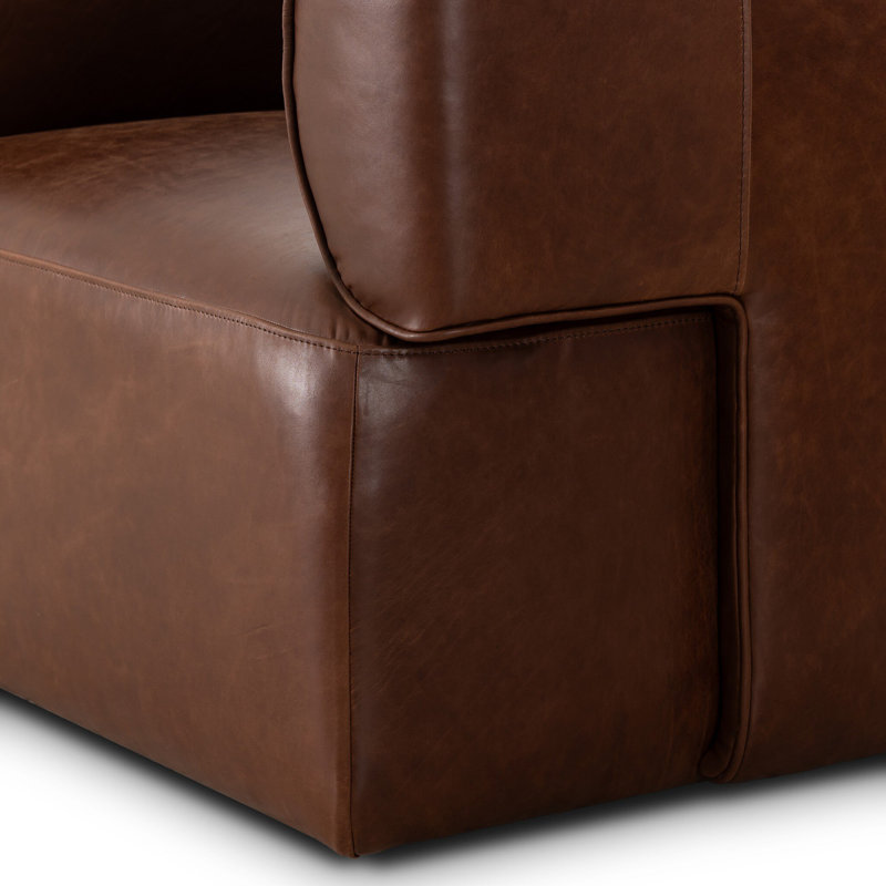 Pacey Swivel Chair-Dulane Mahogany, Dulane Mahogany