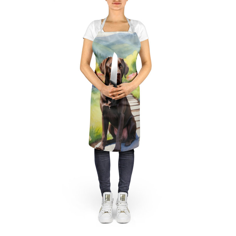 Tablier Labrador Retriever Spring Path