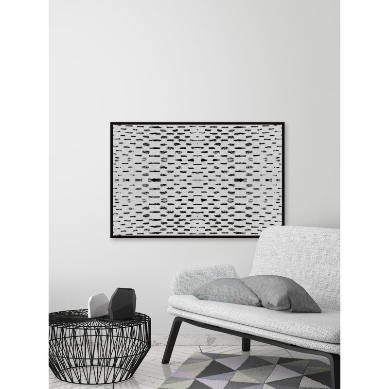 Mirrored Sheet - Painting on Canvas, 30cm H x 45cm W x 3.81cm D