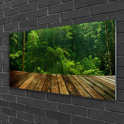 Nature Forest - No Frame Print on Glass