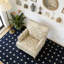 Chaises d'appoint en tissu