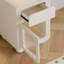 Commode simple multifonctionnelle de style crème