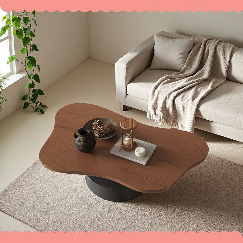 Table basse 47,24 po Mid-Century Cloud