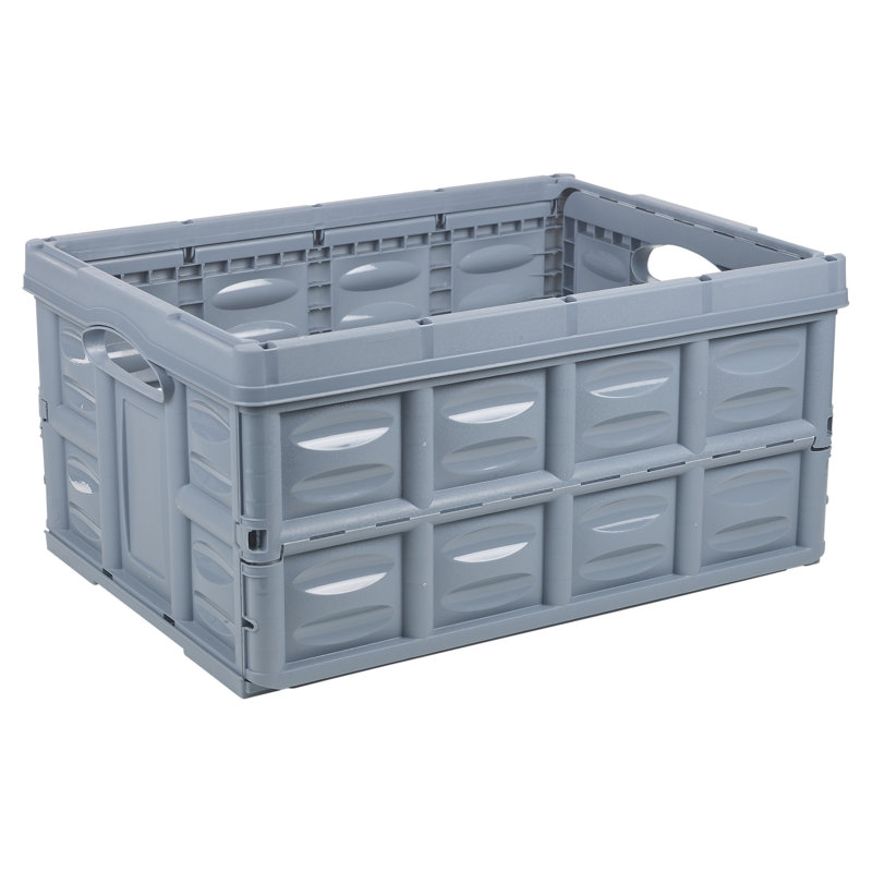 Rebrilliant Plastic Decorative Bin, Blue