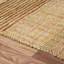 Tapis intérieur en jute / laine tissé à plat à la main Airicka-87054461
