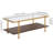Inez Glass Top Single Coffee Table