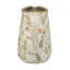 Vase en céramique avec motif rustique et motifs floraux pour décoration intérieure et fleur