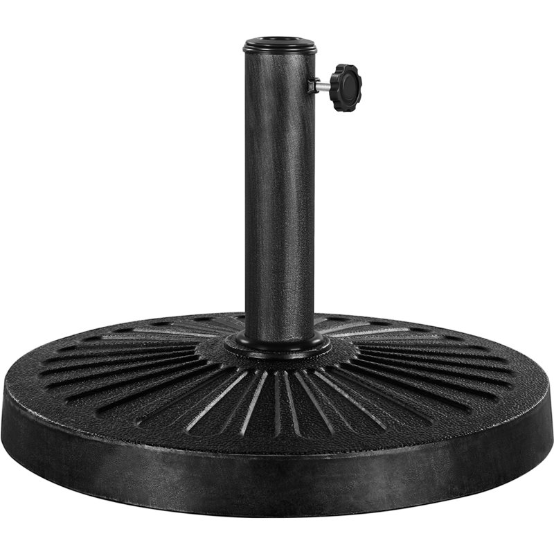 13.7kg Free Standing Umbrella Base, Black