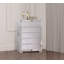 Commode 5 tiroirs avec bordure miroir Fazeley-98373903