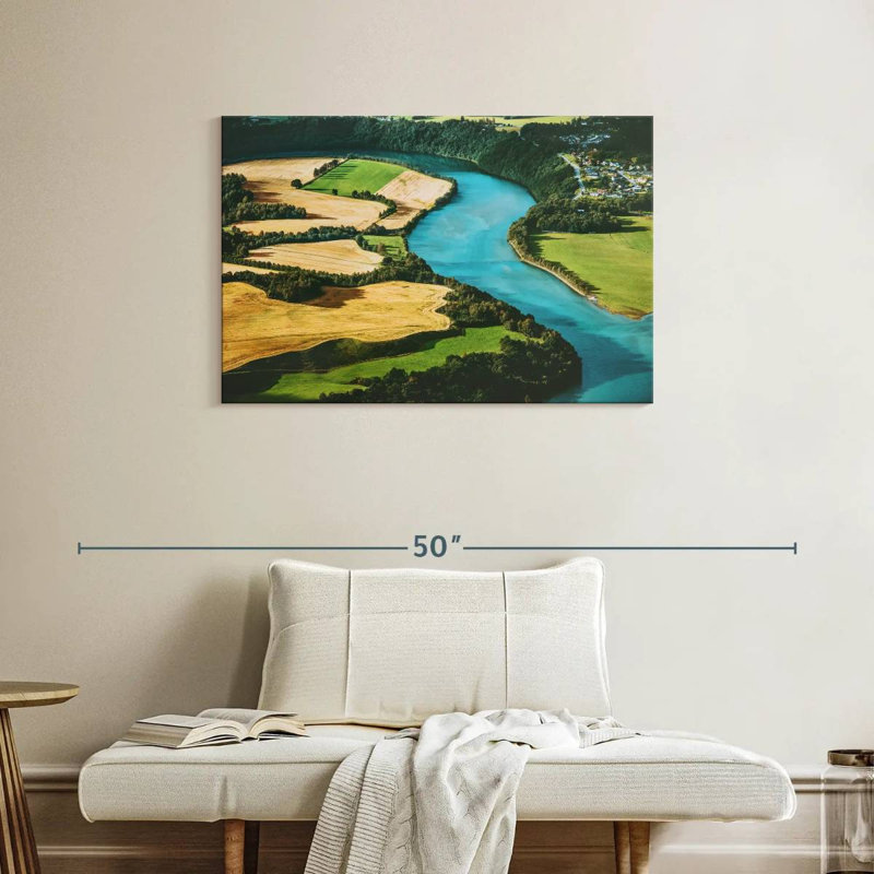 Alvord Norway Farm Landscape, 24" H x 36" W