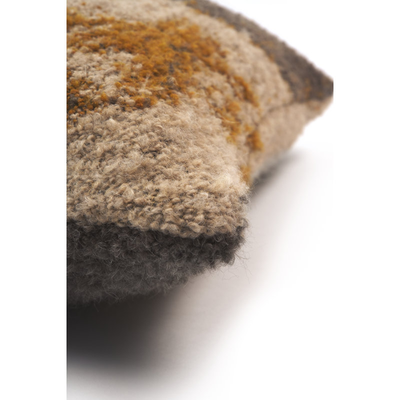 Refined Layers Wool Square Pillow Cover & Insert