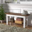 Banc de rangement en bois massif Mccardle-27475485-27053537