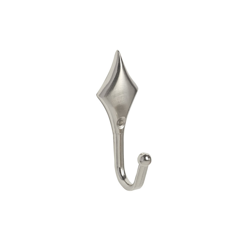 Diamond Curtain Tieback Hook (Pair)  , Silver