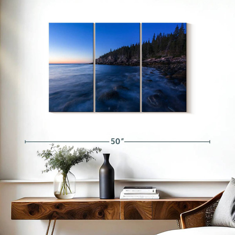 Gillard Acadia Ocean Cliffs, 24" H x 38" W