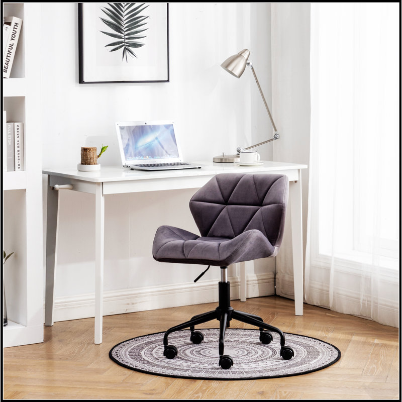 Chaise de bureau pivotante Eldon Diamond, Jaune