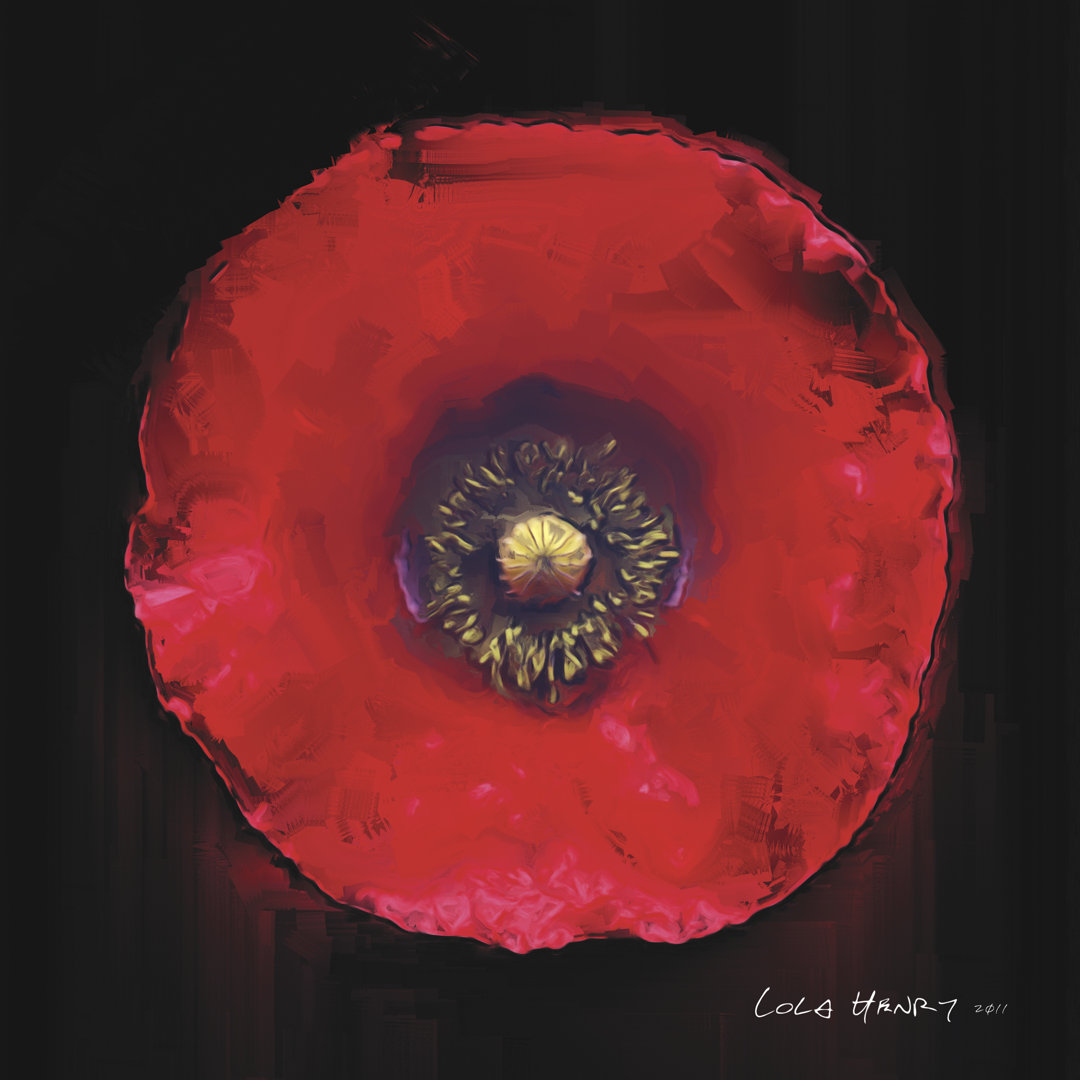 Leinwandbild Vibrant Flower VII von Lola Henry