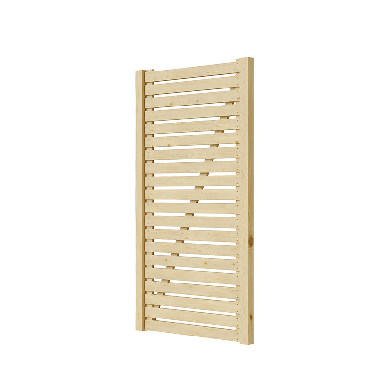 Wooden Garden Gate with Door Latch