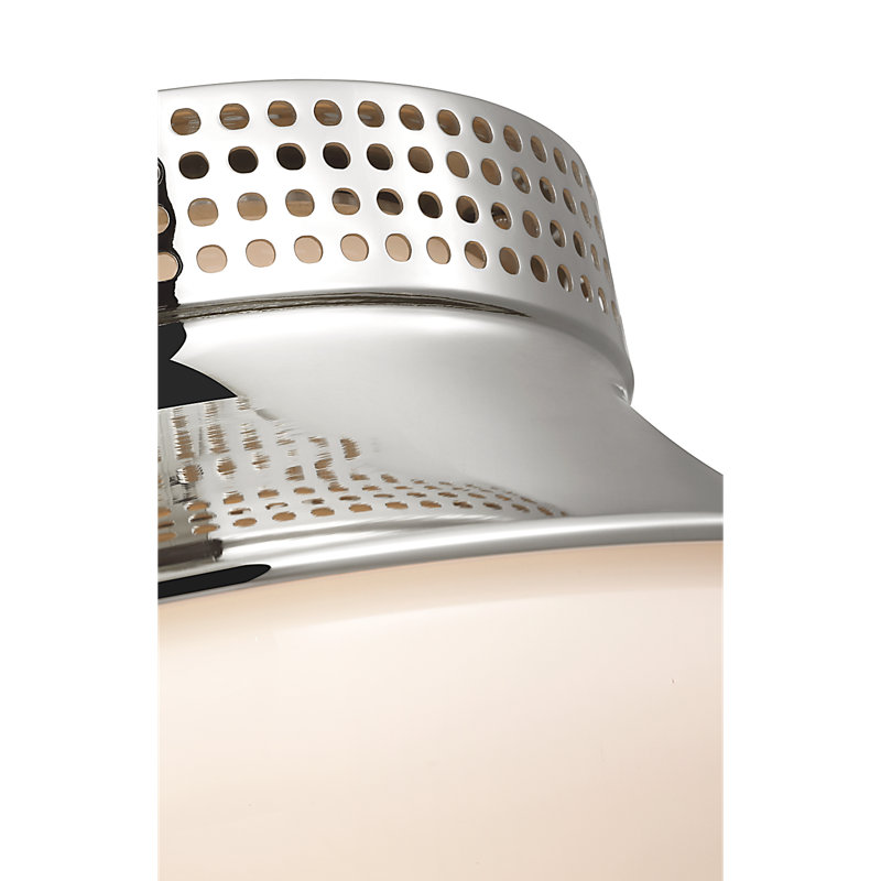 Kelly Wearstler 1 - Light LED Flush Mount, Polished Nickel