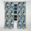 Tribal Fusion Marble Motif I - Rideau de marbre abstrait - Rideau de marbre occultant - 1 panneaux-107538319