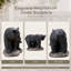 Statue de jardin ours avec ourson