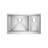 Caprice 33'' L Double Bowl Stainless Steel Kitchen Sink