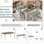 Solid Wood Top Dining Set-1252734509-1252734511