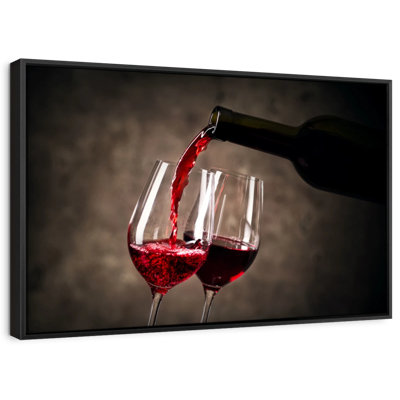 «Serving Red Wine Wall Art»