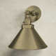 Dillon Single Light Steel Dimmable Armed Sconce