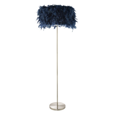 150cm Brushed Column Floor Lamp
