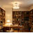Breanna 2-Light Dimmable Hand-Woven Semi Flush Mount