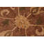 Tapis brun clair / brun en laine noué à la main 8 pi 5 po x 11 pi 5 po Dorn