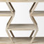 Console en bois massif 66 "