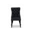 Ensemble de salle à manger 6 pièces comprenant une table de cuisine rectangulaire et 4 chaises rembourrées en tissu de polyester avec banc, noir