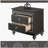 Kaitlyn Metallic Gray Finish Nightstand-346505071