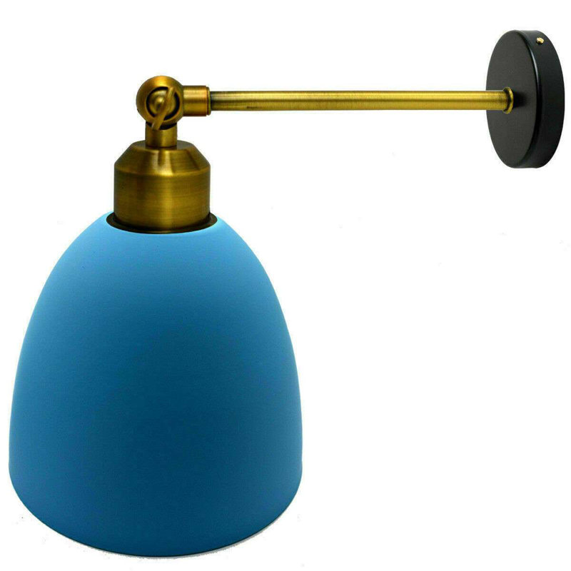 Shikema Armed Sconce, Blue