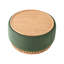 Table basse ronde avec repose-pieds-740005628
